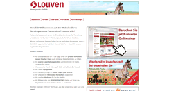 Desktop Screenshot of futtermittel-louven.de
